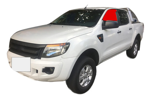 Vidrio Puerta Ranger Doble Cab 2013-2015 Delantera Izquierda