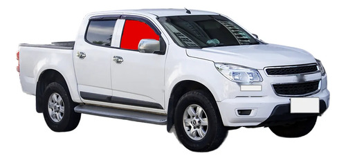 Vidrio Puerta Colorado Doble Cab 2013-2016 Delantera Derecha