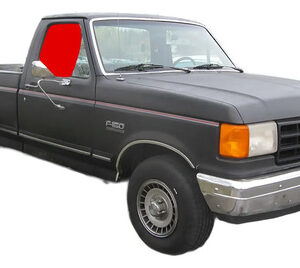 Cristal Puerta Ford Bronco F150 1991-1993 Delantera Derecha
