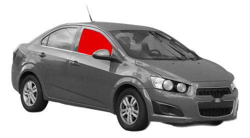 Cristal Puerta Chevrolet Sonic 2012-2020 Delantera Derecha