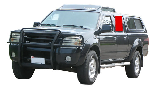 Vidrio Puerta Frontier Doble Cab 2000-2008 Trasera Izquierda