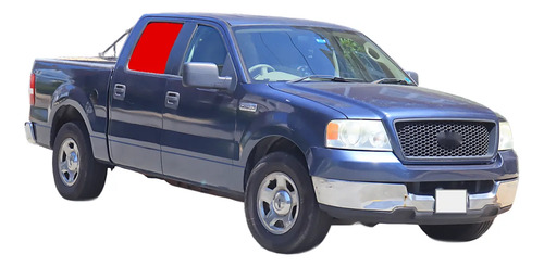 Vidrio Puerta F150 Lobo Doble Cab 2006-2008 Trasera Derecha
