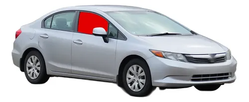 Cristal Puerta Honda Civic Sedán 2012 Delantera Derecha