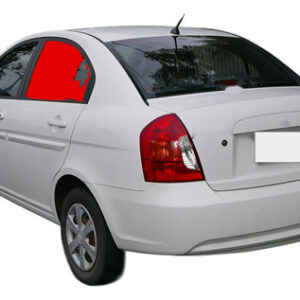 Cristal Puerta Dodge Attitude 2006-2011 Trasera Izquierda