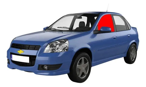 Cristal Puerta Delantera Izquierda Chevrolet Chevy C2 2004-2012