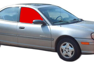Cristal Puerta Dodge Neon Sedán 1995-1999 Delantera Derecha