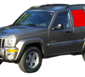 Cristal Puerta Jeep Liberty 2002-2007 Trasera Izquierda