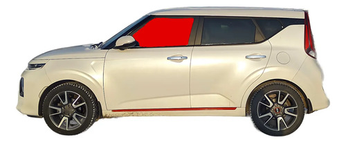 Cristal Puerta Kia Soul 2020-2023 Delantera Izquierda