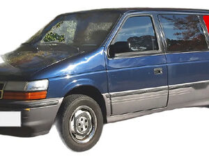 Cristal Costado Dodge Caravan 1991-1995 Izquierdo