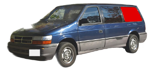 Cristal Costado Dodge Caravan 1991-1995 Izquierdo