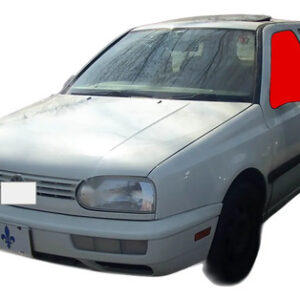 Cristal Puerta Volkswagen Golf 1996-1999 Delantera Izquierda