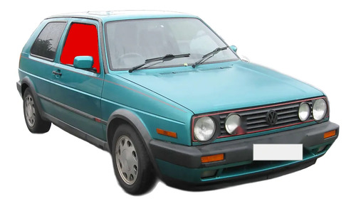 Cristal Puerta Golf 2 Puertas 1989-1992 Delantera Derecha