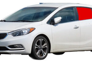 Cristal Puerta Forte5 Hatchback 2014-2018 Trasera Izquierda