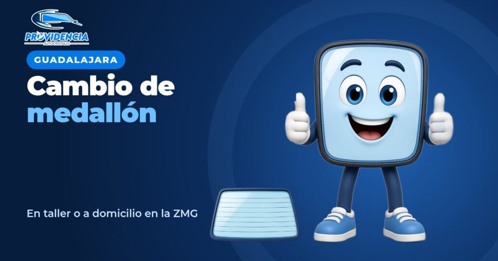 Provi con un medallón nuevo: cambio de medallón en Guadalajara