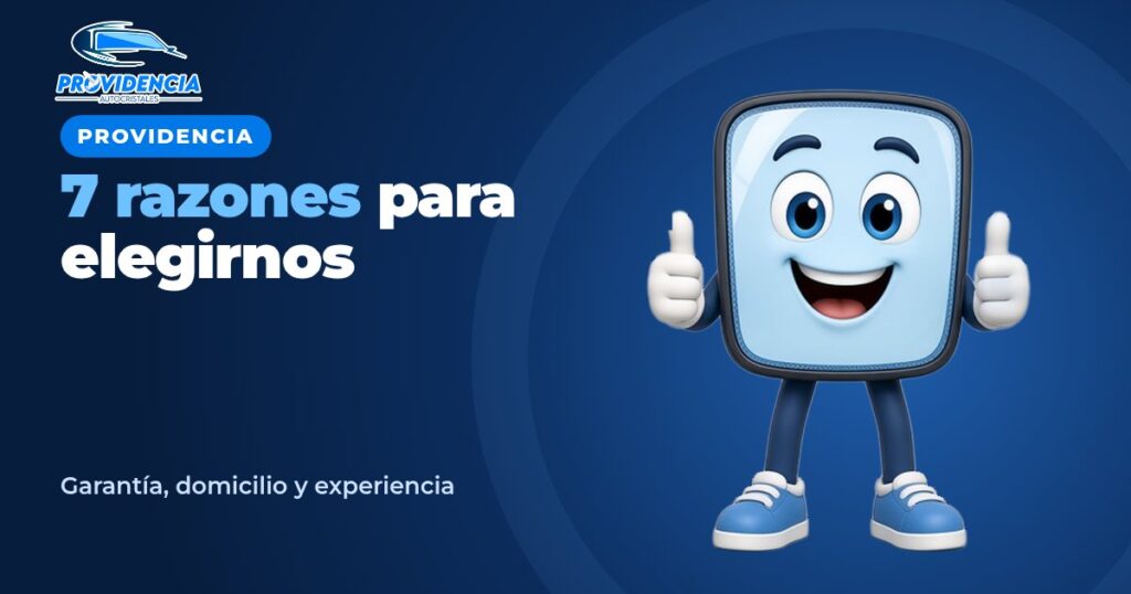 Provi con los pulgares arriba: 7 razones para comprar tu parabrisas con Autocristales Providencia