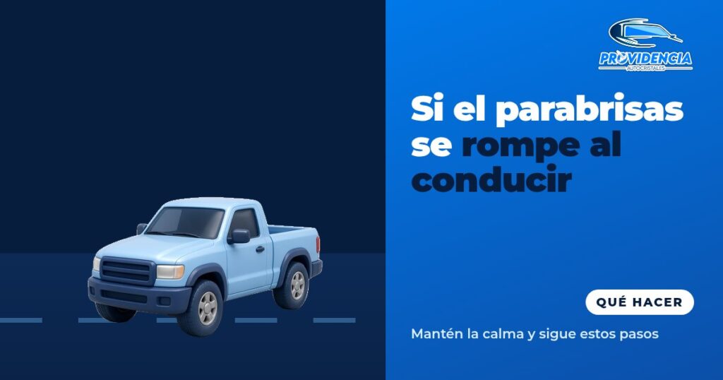 Camioneta en carretera: qué hacer si el parabrisas se rompe al conducir